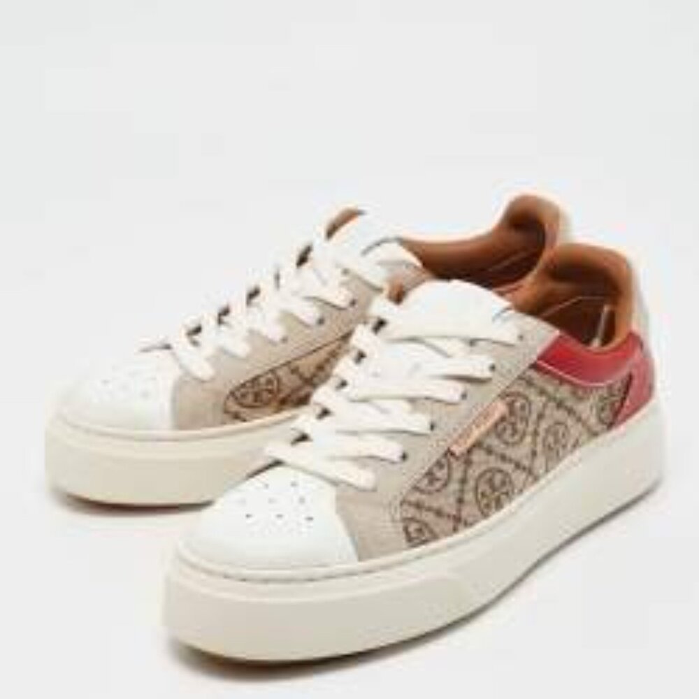 TORY BURCH - T MONOGRAM LADYBUG SNEAKER Size 9.5